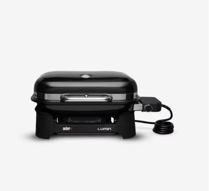 Weber Lumin Compact Elektrogrill, black, 91010979